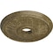 Ekena Millwork Berkshire Medallion (Canopies up to 6 3/8"), 20 1/8"OD x 3 7/8"ID x 1 7/8"P, Mississippi Mud Crackle CM20BE1MMC - alternate 5